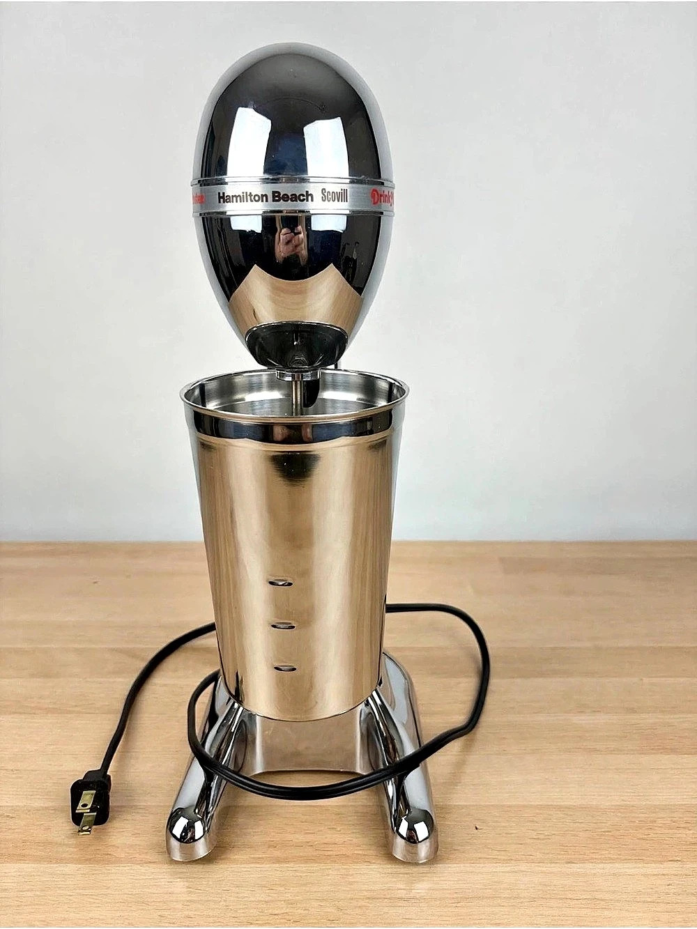 Hamilton Beach DrinkMaster Chrome Cocktail Mixer in Silver